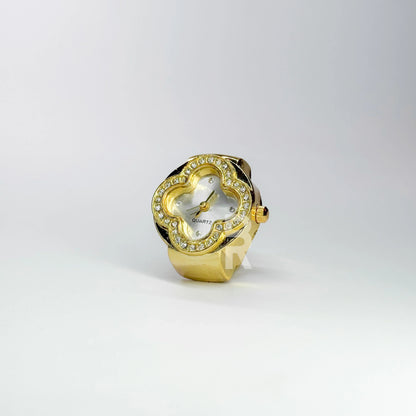 SAPPHIRE YÜZÜK | ALTIN BEYAZ
