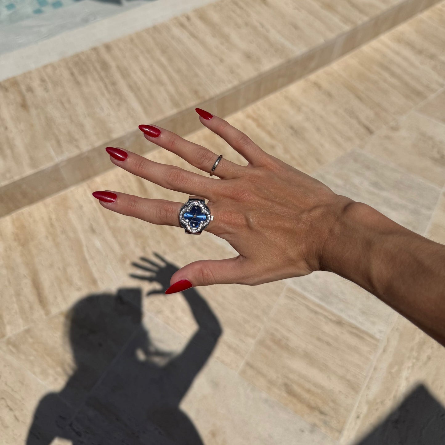 SAPPHIRE YÜZÜĞÜ | GÜMÜŞ MAVİ