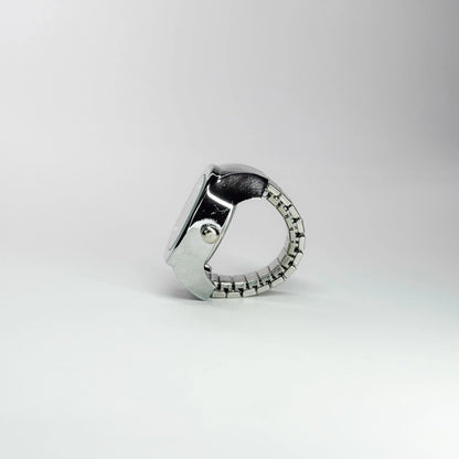 NAUTILUS YÜZÜK | GÜMÜŞ BEYAZ